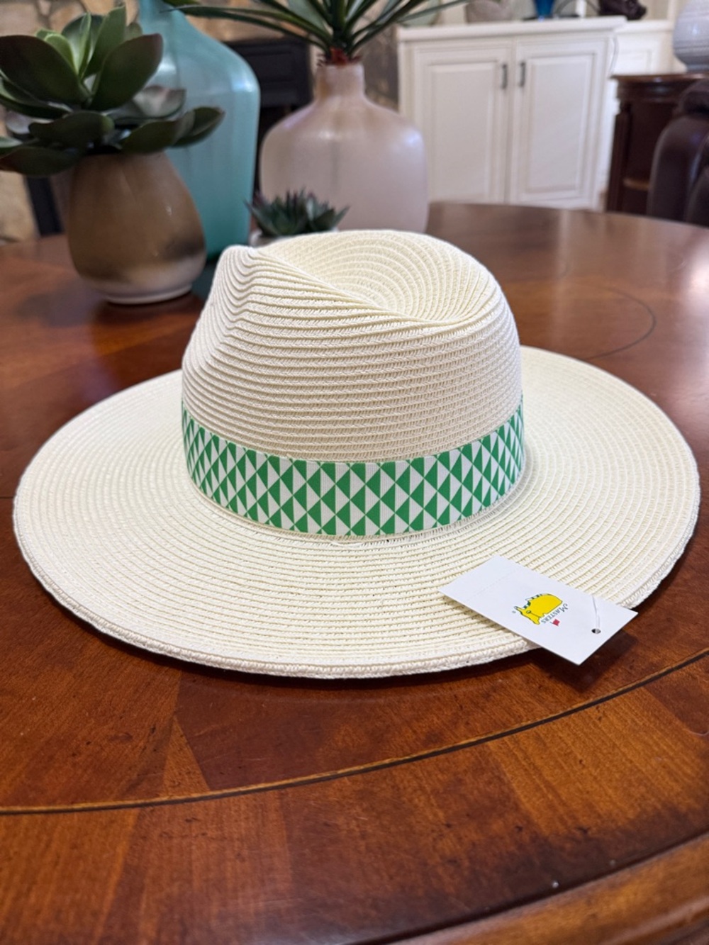 2026 Masters Tournament Women Dorfman Milano Straw Sun Hat!!๐ฅ๐ฅ๐ฅ - Picture 4 of 16